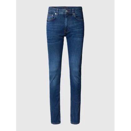 Zdjęcie Tommy Hilfiger Jeansy Bleecker MW0MW18279 Granatowy Slim Fit