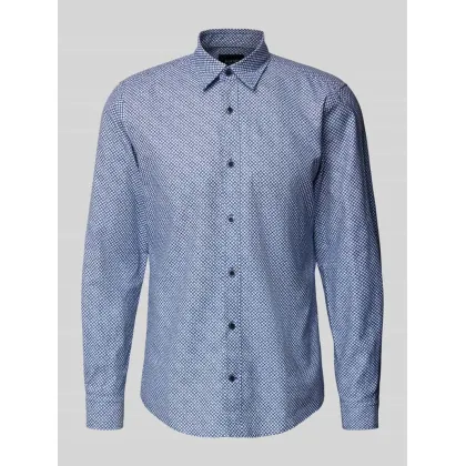 Zdjęcie Koszula casualowa o kroju slim fit z kołnierzykiem typu kent model ‘Hanson’