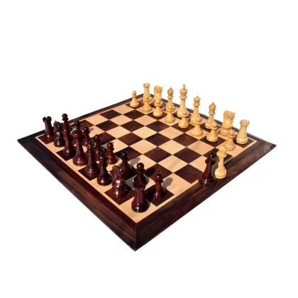 Zdjęcie Wykonana z drewna kolekcja szachowa Leningrad - The Chess Empire