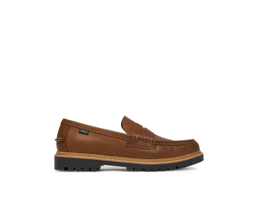 obrazek 1 Polo Ralph Lauren Mokasyny Jett Lug 803961420002 Brązowy