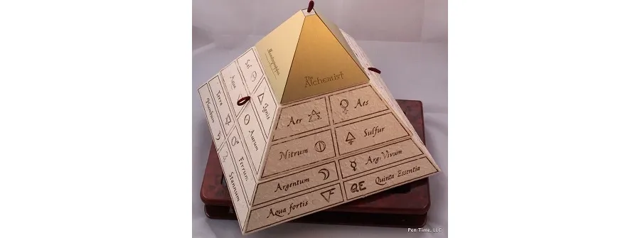 obrazek 3 Złote Wymowne Pióro Kulkowe ZŁOTO Alchemist