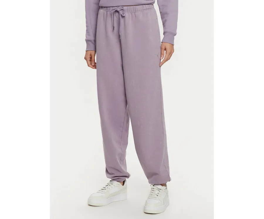 obrazek 1 Puma Spodnie dresowe Dare To 626802 Fioletowy Relaxed Fit