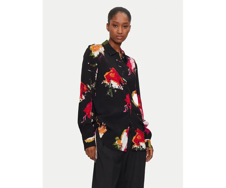 obrazek 1 Desigual Koszula Nogoya 24WWCW15 Czarny Regular Fit