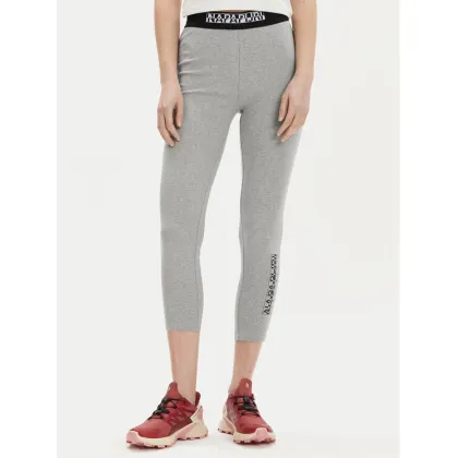 Zdjęcie Napapijri Legginsy M-Box NP0A4GKT Szary Slim Fit