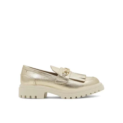 Zdjęcie Eva Minge Loafersy ANGE-1018 Złoty