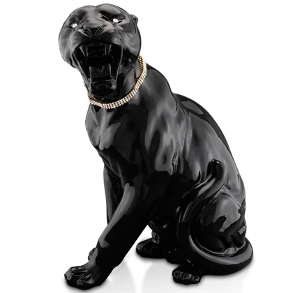Zdjęcie Figura Pantery - ozdoba do salonu i gabinetu