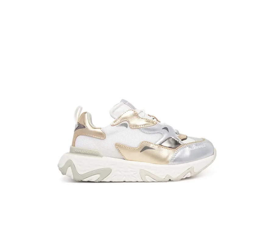 obrazek 1 KARL LAGERFELD Sneakersy KL62425A Srebrny