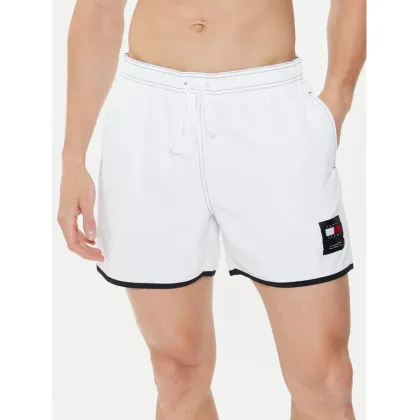 Zdjęcie Tommy Hilfiger Szorty kąpielowe UM0UM03149 Biały Regular Fit