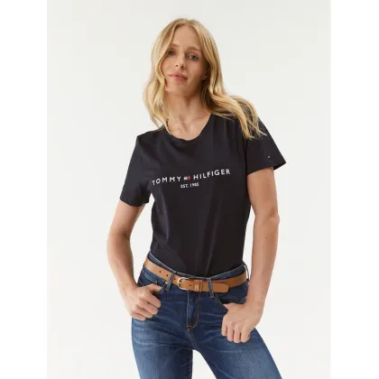 Zdjęcie Tommy Hilfiger T-Shirt Heritage C-Nk WW0WW31999 Granatowy Regular Fit