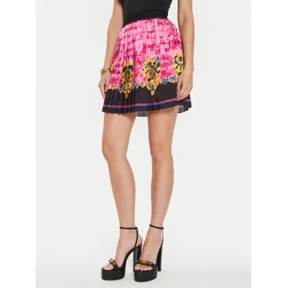 Zdjęcie Versace Jeans Couture Spódnica plisowana 76HAE8P1 Różowy Regular Fit