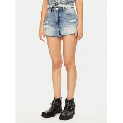 Zdjęcie One Teaspoon Szorty jeansowe Bowies 26723 Niebieski Regular Fit