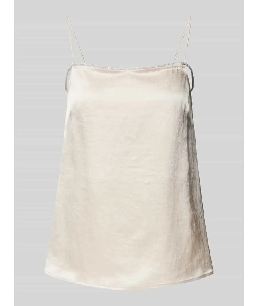 obrazek 1 Top bluzkowy o kroju regular fit z efektem marszczenia