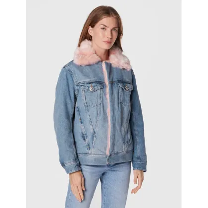 Zdjęcie Liu Jo Kurtka jeansowa UF2089 D4751 Niebieski Regular Fit