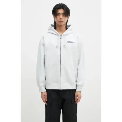 Zdjęcie Carhartt WIP bluza Hooded Runaway męska kolor szary z kapturem melanżowa I034414.2NX06
