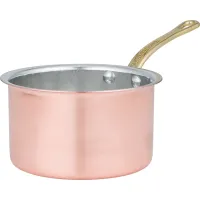 Zdjęcie Głęboki rondel z uchwytem średnica 8cm - Cu Artigiana
