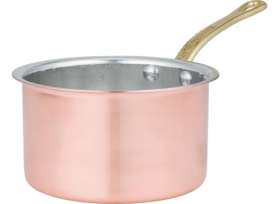 obrazek 1 Głęboki rondel z uchwytem średnica 8cm - Cu Artigiana