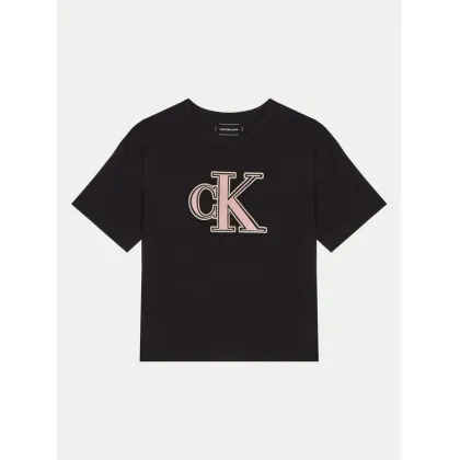 Zdjęcie Calvin Klein Jeans T-Shirt IG0IG02806 Czarny Boxy Fit