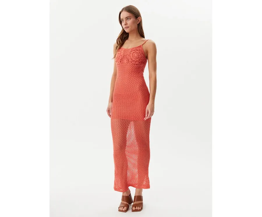 obrazek 1 Guess Sukienka letnia E5GK07 Z3N30 Koralowy Regular Fit