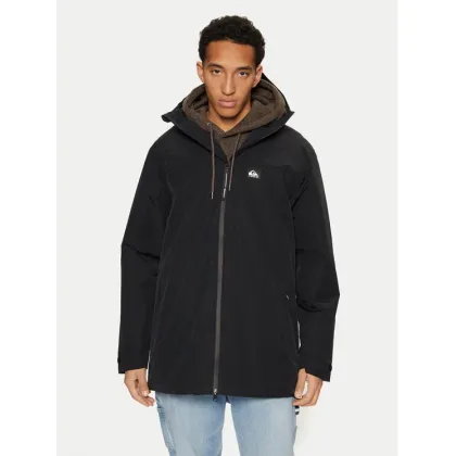 Zdjęcie Quiksilver Parka Overcast 3K EQYJK04087 Czarny Regular Fit