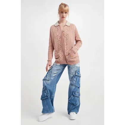Zdjęcie Kardigan damski wełniany ELISABETTA FRANCHI Elisabetta Franchi
