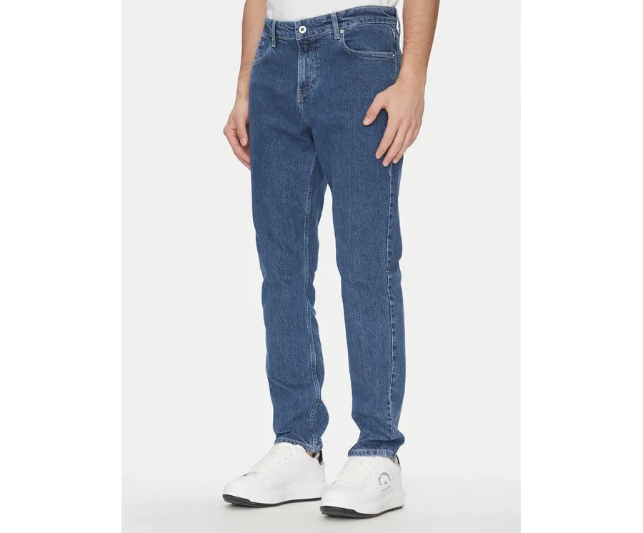 obrazek 1 Karl Lagerfeld Jeans Jeansy A2M10124 Niebieski Slim Fit