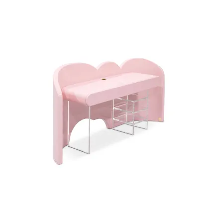 Picture A charming children's desk in the shape of a cloud
