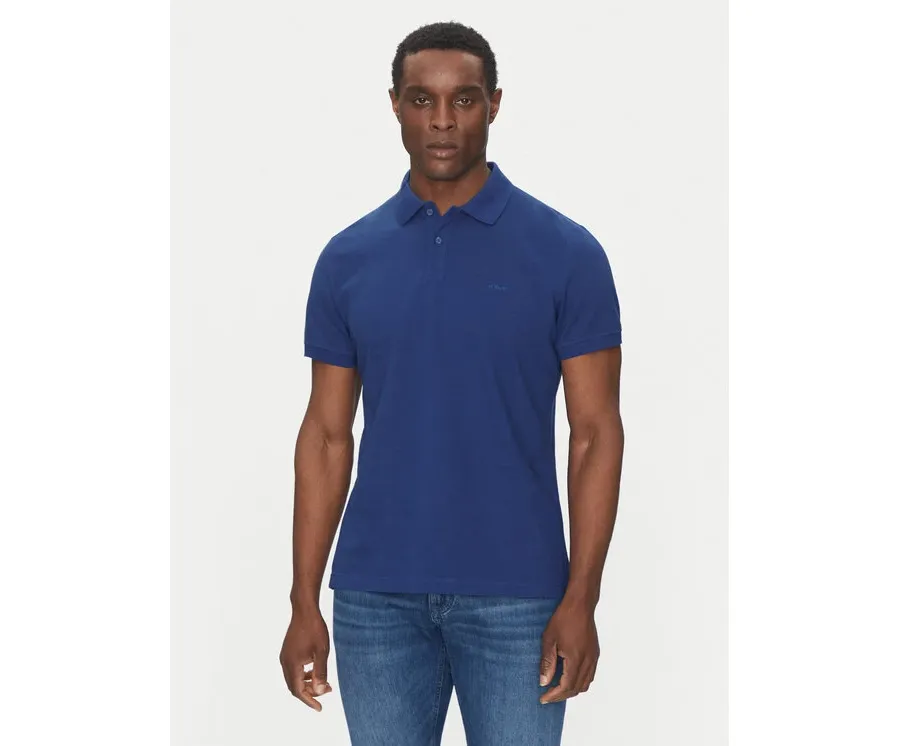 obrazek 1 s.Oliver Polo 2138262 Niebieski Regular Fit