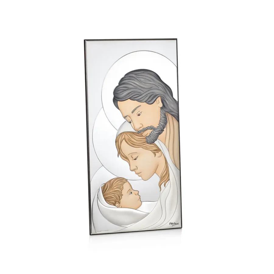 obrazek 1 Wyjątkowa kolorowa ikona Świętej Rodziny 9×18 cm