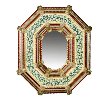 Zdjęcie Wyszukane włoskie lustro do przedpokoju - Ongaro & Fuga