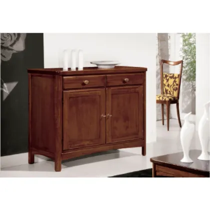 Zdjęcie Elegancki kredens 2 drzwi, 2 szuflady, 1 stała półka - Fratelli Mirandola