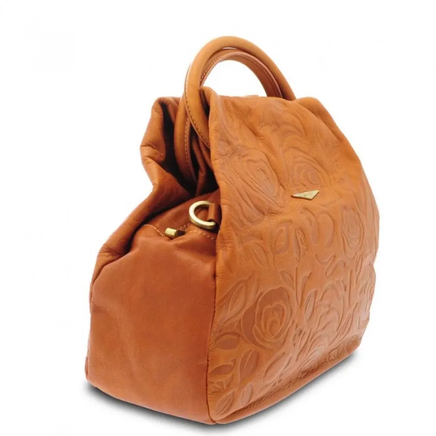 obrazek 2 Designerska włoska torebka ze skóry - Giudi