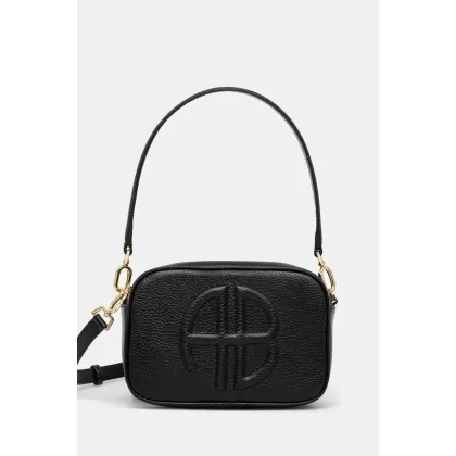 Zdjęcie Anine Bing torebka skórzana Lili Bag kolor czarny A.13.10234