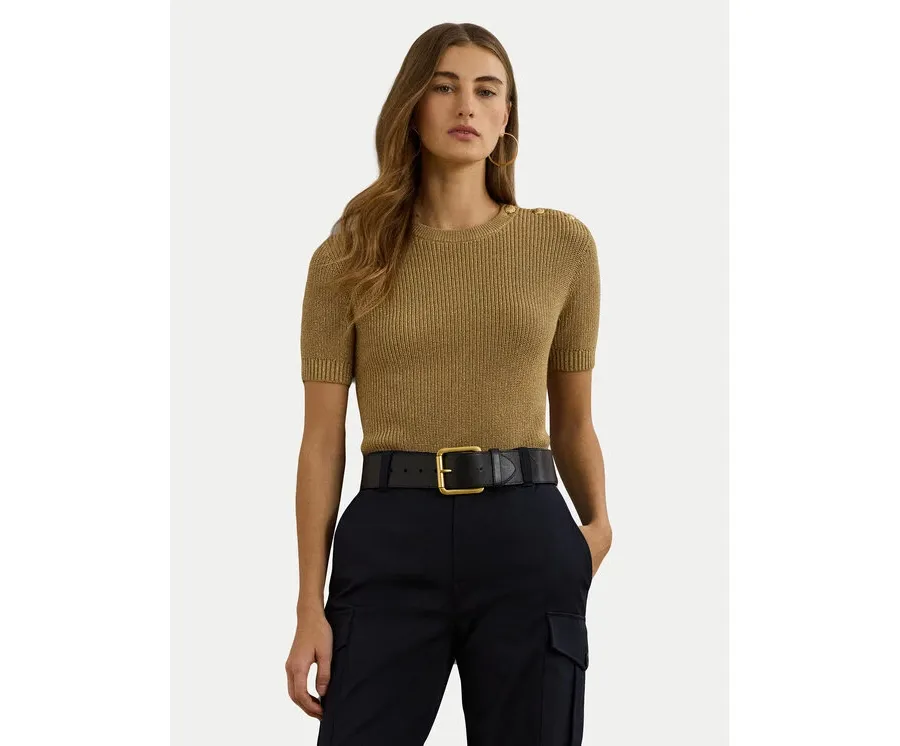 obrazek 1 LAUREN RALPH LAUREN Sweter 200957475001 Złoty