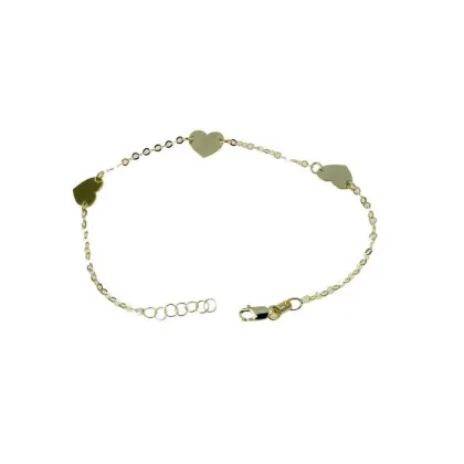 Zdjęcie Urocza kobieca bransoletka z sercem