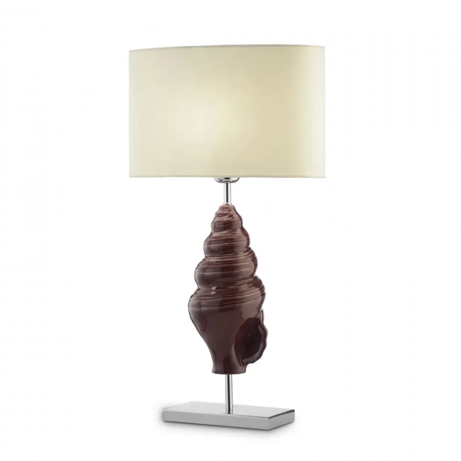 obrazek 1 Średniej wielkości ceramiczna lampa stołowa H.43xL.18xP.14 cm