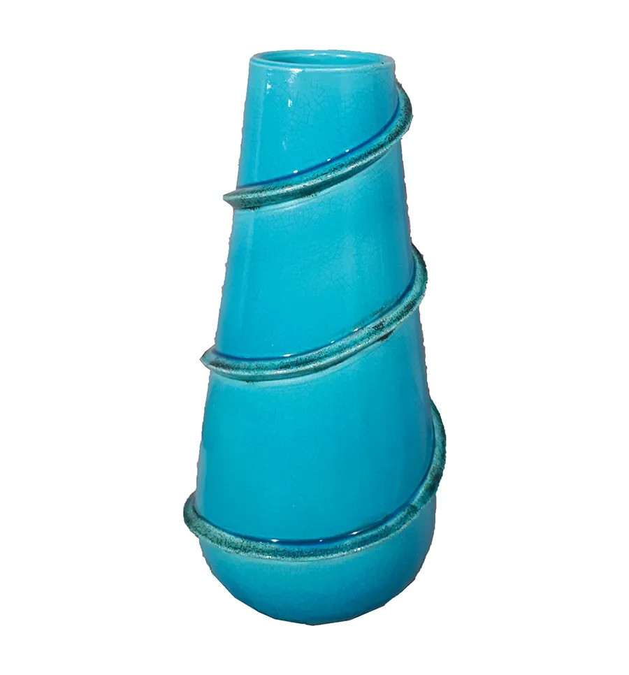 obrazek 1 Włoski ceramiczny wazon o oryginalnym kształcie