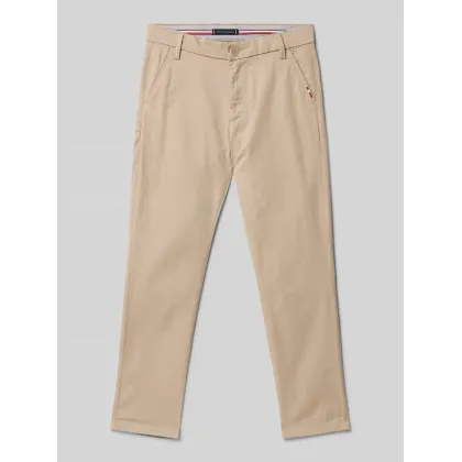 Zdjęcie Chinosy z detalem z logo