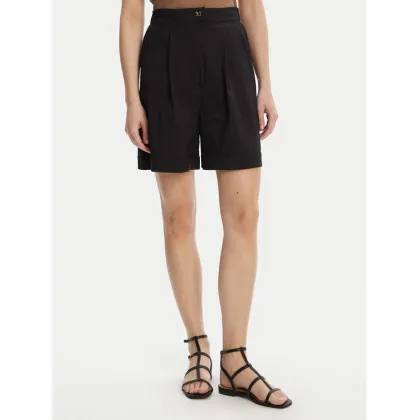 Zdjęcie Max Mara Beachwear Bermudy Sultano 2516141019 Czarny Relaxed Fit