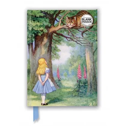 Zdjęcie Dziennik pusty (John Tenniel: Alice and the Cheshire Cat) - Flame Tree Publishing
