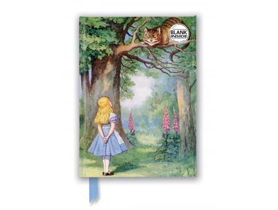 obrazek 1 Dziennik pusty (John Tenniel: Alice and the Cheshire Cat) - Flame Tree Publishing