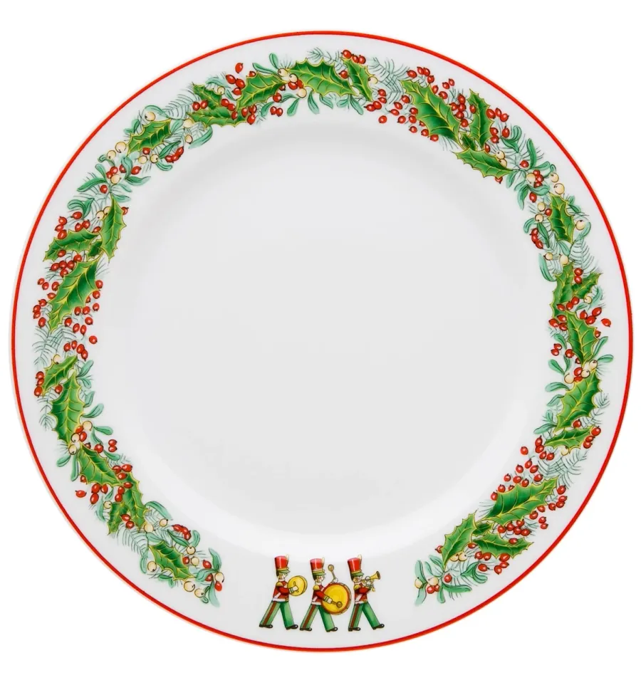 obrazek 6 Porcelanowy zestaw 6 talerzy deserowych ze świątecznej kolekcji Christmas Magic - Vista Alegre