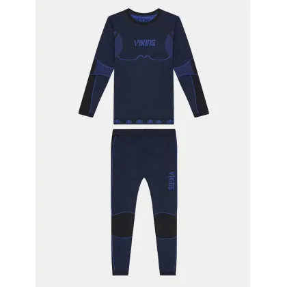Zdjęcie Viking Komplet bielizny termoaktywnej Riko Kids Set 500/14/3030/15 Czarny Skinny Fit