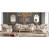 Picture Elite Italian coffee table in antique style – Morello Gianpaolo