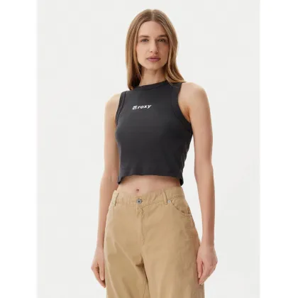 Zdjęcie Roxy Top ERJKT04261 Szary Slim Fit