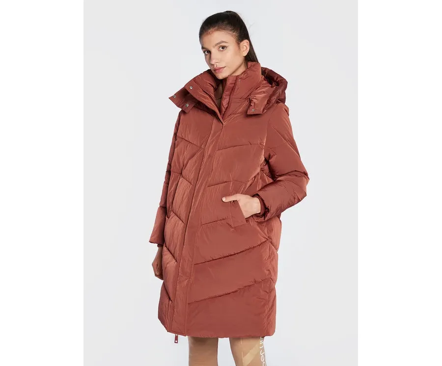 obrazek 1 Calvin Klein Kurtka zimowa K20K204690 Pomarańczowy Regular Fit
