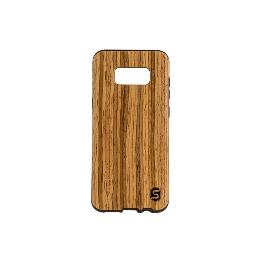 obrazek 7 Eleganckie etui na telefon wykonane z prawdziwego drewna teakowego (do Apple, Samsunga, Huawei)