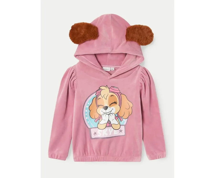 obrazek 1 NAME IT Bluza PAW PATROL 13236187 Różowy Standard Fit