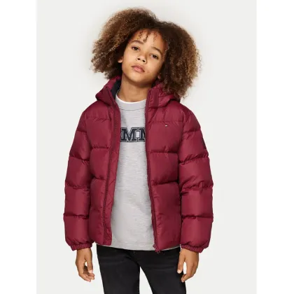 Zdjęcie Tommy Hilfiger Kurtka zimowa Essential KB0KB08341 Bordowy Regular Fit