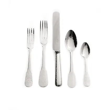 Zdjęcie Wyjątkowy zestaw sztućców ze srebra – Pampaloni