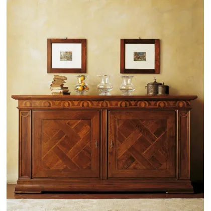 Zdjęcie Włoska komoda z 2 szufladami w stylu klasycznym do salonu – Cantiero